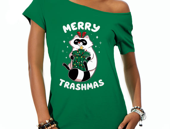 Merry Trashmas Xmas Raccoon