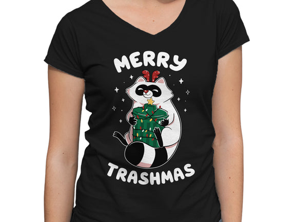 Merry Trashmas Xmas Raccoon