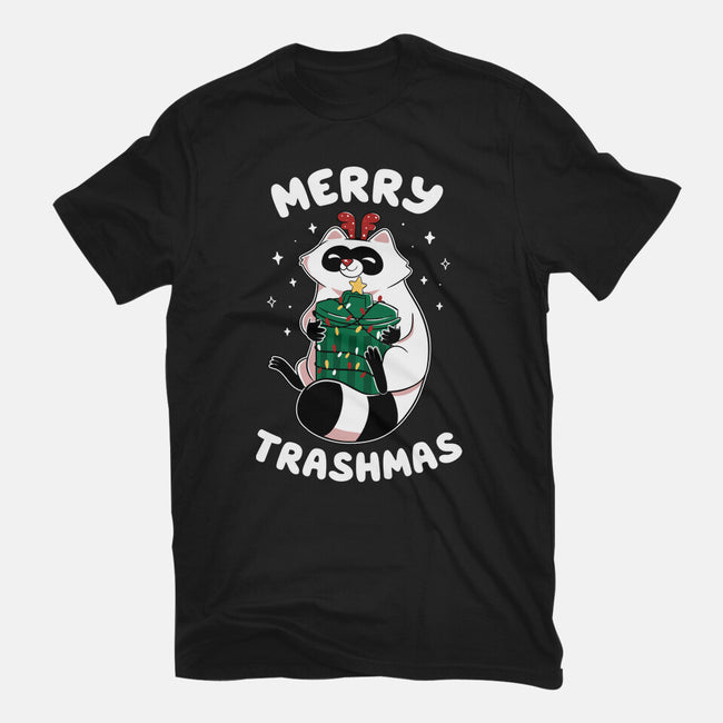 Merry Trashmas Xmas Raccoon-Mens-Premium-Tee-tobefonseca