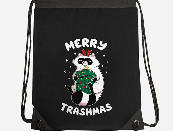Merry Trashmas Xmas Raccoon