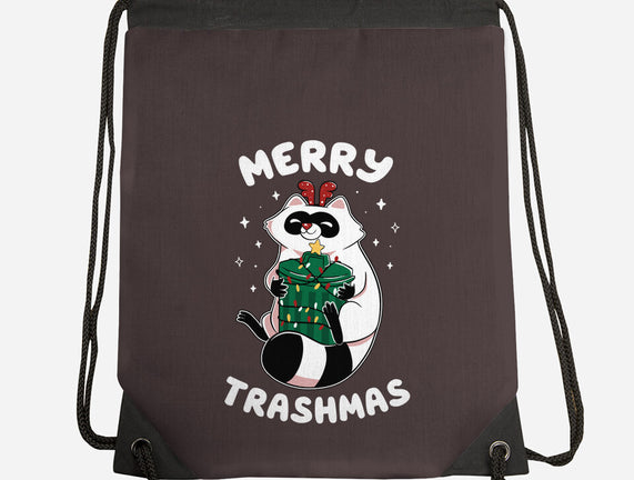 Merry Trashmas Xmas Raccoon