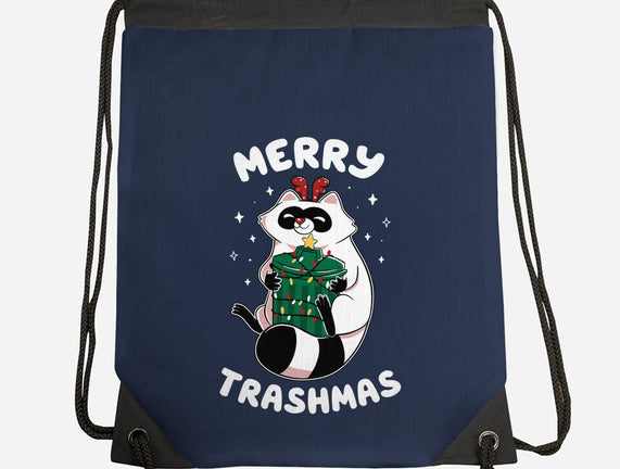 Merry Trashmas Xmas Raccoon