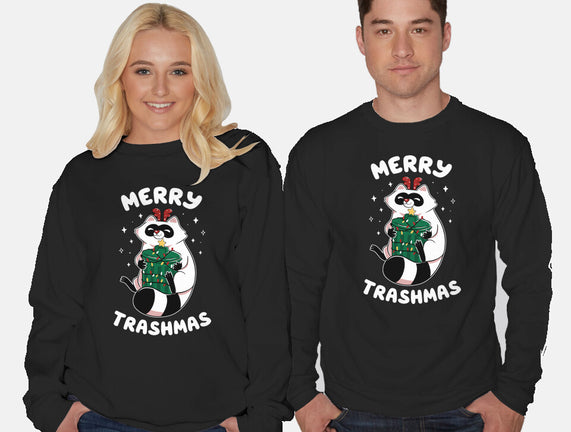 Merry Trashmas Xmas Raccoon