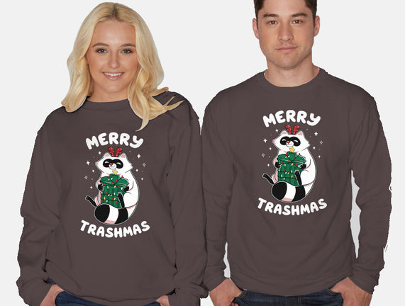 Merry Trashmas Xmas Raccoon