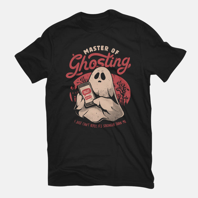 Master Of Ghosting-Womens-Fitted-Tee-eduely