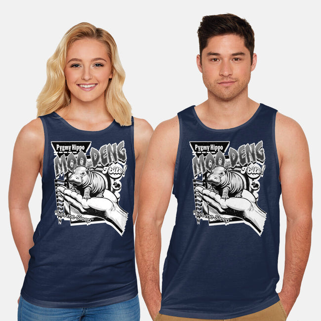 Pygmy Hippo Queen-Unisex-Basic-Tank-palmstreet