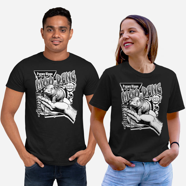 Pygmy Hippo Queen-Unisex-Basic-Tee-palmstreet