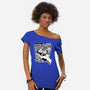 Pygmy Hippo Queen-Womens-Off Shoulder-Tee-palmstreet