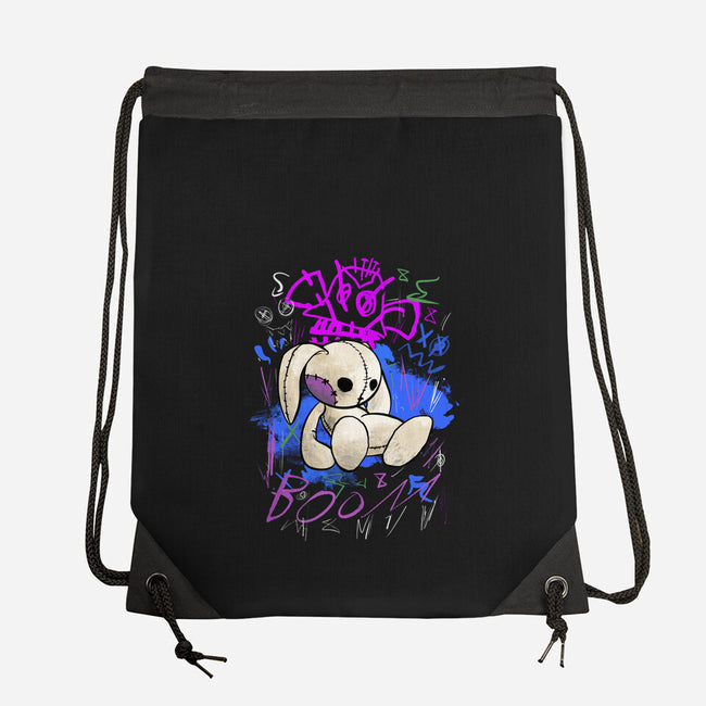 Jinx Bunny-None-Drawstring-Bag-fanfabio