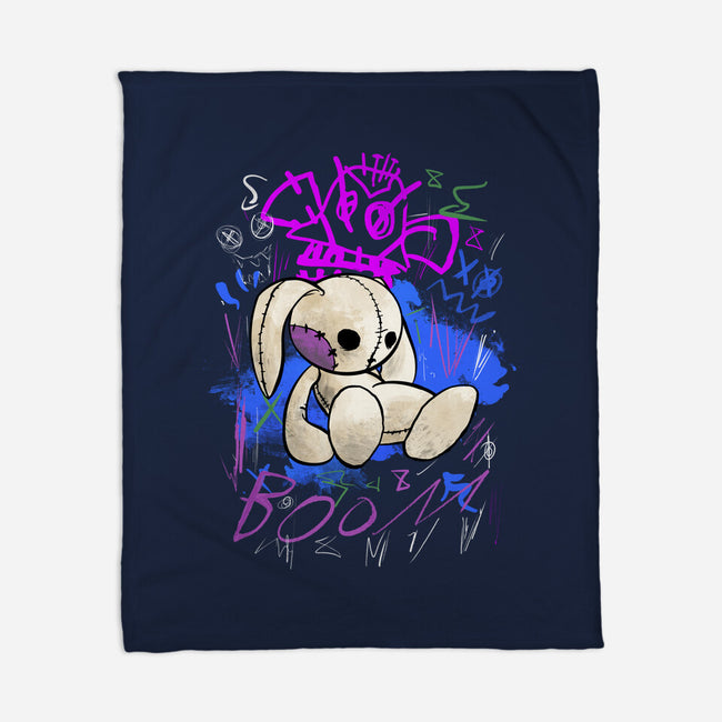 Jinx Bunny-None-Fleece-Blanket-fanfabio