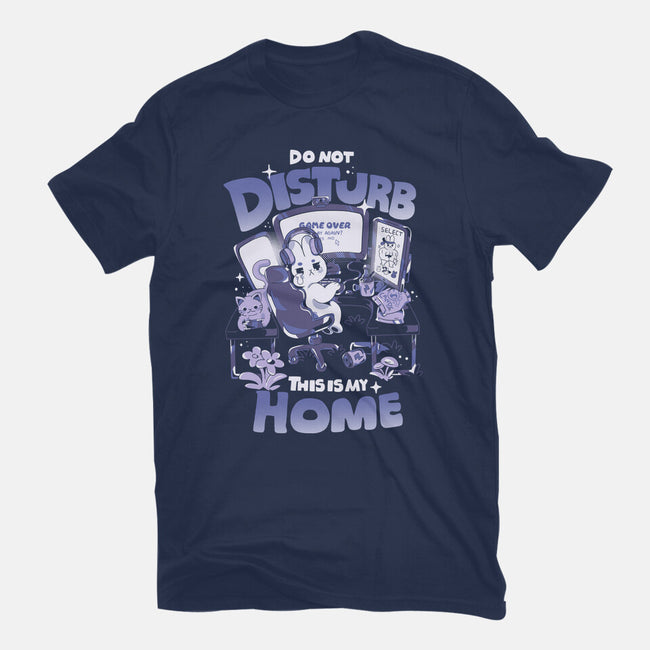 Do Not Disturb Gamer Bunny-Womens-Basic-Tee-yumie