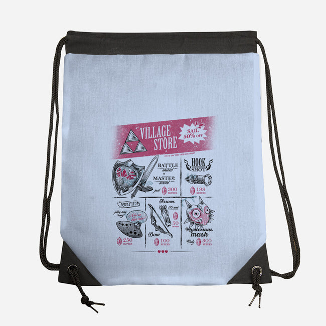 The Village Store-None-Drawstring-Bag-yumie