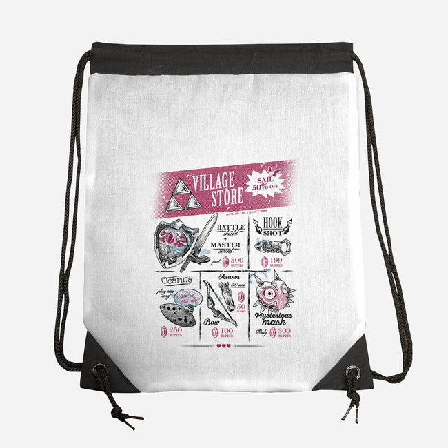 The Village Store-None-Drawstring-Bag-yumie