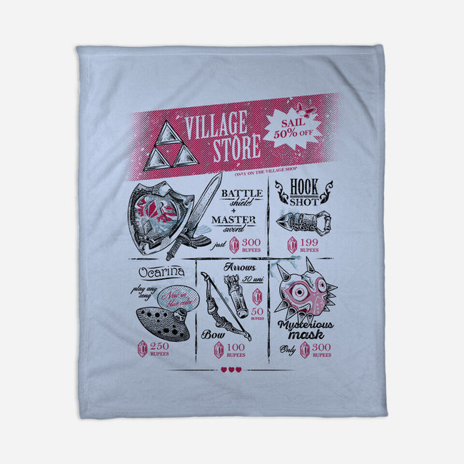 The Village Store-None-Fleece-Blanket-yumie