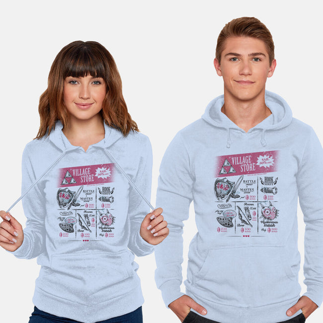 The Village Store-Unisex-Pullover-Sweatshirt-yumie