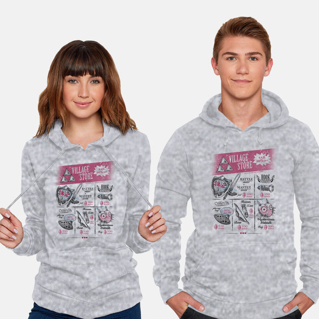 The Village Store-Unisex-Pullover-Sweatshirt-yumie