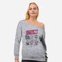 The Village Store-Womens-Off Shoulder-Sweatshirt-yumie