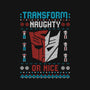 Transform Naughty Or Nice-Unisex-Crew Neck-Sweatshirt-NMdesign