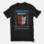 Transform Naughty Or Nice-Womens-Fitted-Tee-NMdesign