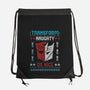 Transform Naughty Or Nice-None-Drawstring-Bag-NMdesign