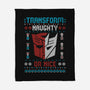 Transform Naughty Or Nice-None-Fleece-Blanket-NMdesign