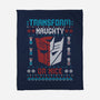 Transform Naughty Or Nice-None-Fleece-Blanket-NMdesign