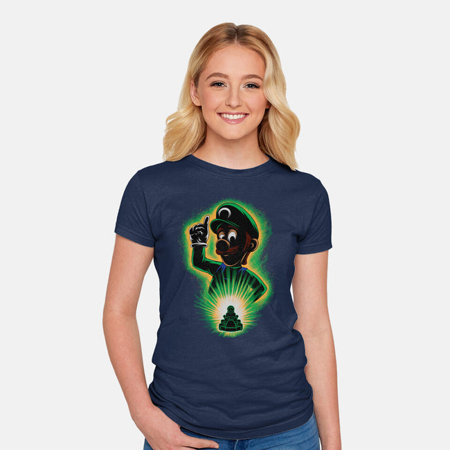 Green Bro Racing-Womens-Fitted-Tee-rmatix