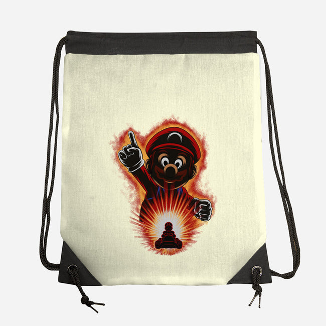 Red Bro Racing-None-Drawstring-Bag-rmatix