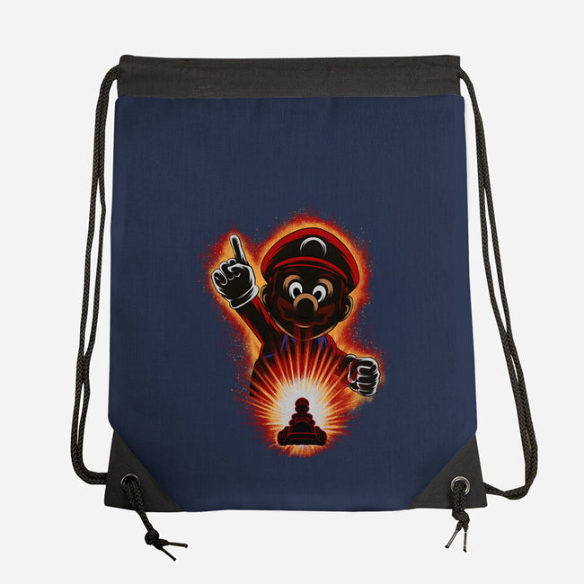 Red Bro Racing-None-Drawstring-Bag-rmatix