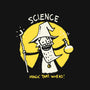 Science Has The Solutions-Womens-Fitted-Tee-Wenceslao A Romero