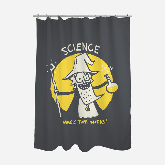 Science Has The Solutions-None-Polyester-Shower Curtain-Wenceslao A Romero