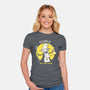 Science Has The Solutions-Womens-Fitted-Tee-Wenceslao A Romero