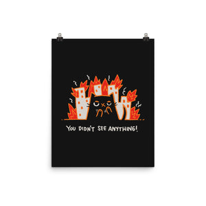 You Didn't See Anything