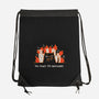 You Didn't See Anything-None-Drawstring-Bag-Wenceslao A Romero