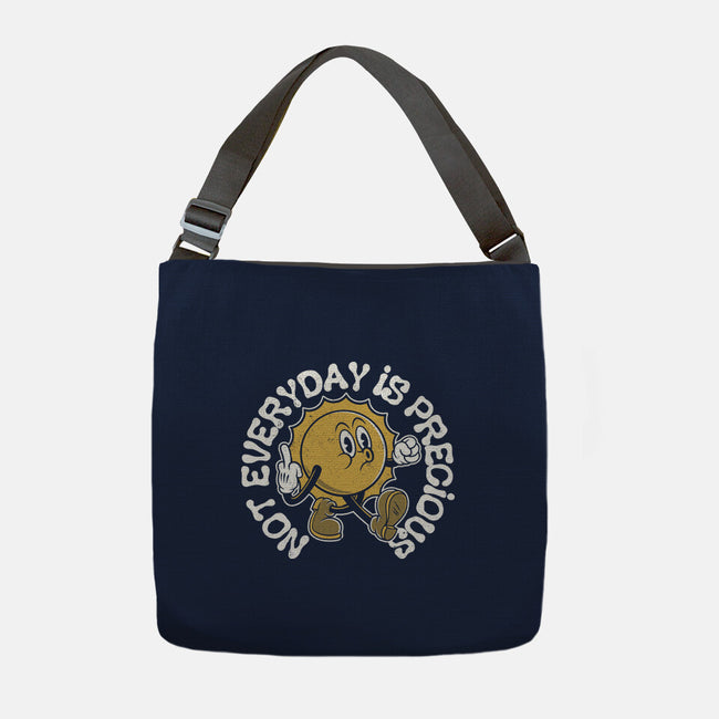 Not Everyday Is Precious-None-Adjustable Tote-Bag-Nemons