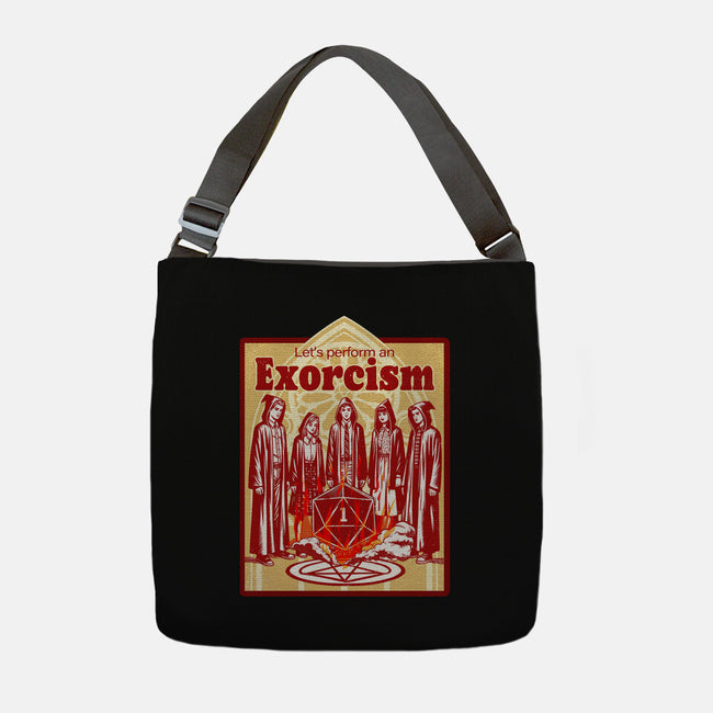 Let's Perform An Exorcism-None-Adjustable Tote-Bag-palmstreet