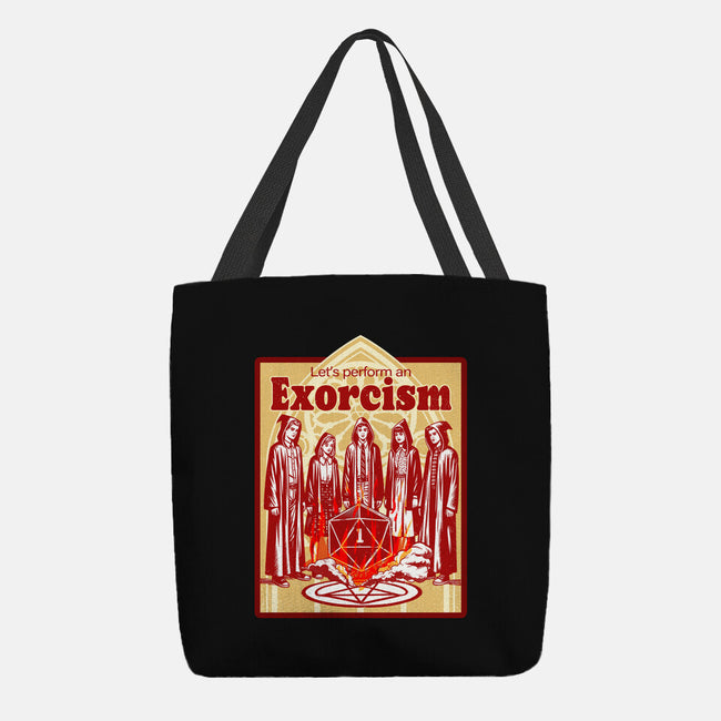 Let's Perform An Exorcism-None-Basic Tote-Bag-palmstreet