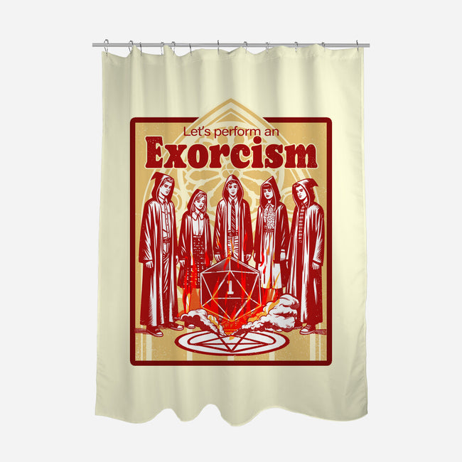 Let's Perform An Exorcism-None-Polyester-Shower Curtain-palmstreet