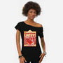 Let's Perform An Exorcism-Womens-Off Shoulder-Tee-palmstreet