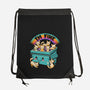 Dumpster On Fire I'm Fine Cat-None-Drawstring-Bag-worlddominationforcats