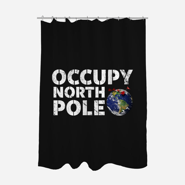 Occupy North Pole-None-Polyester-Shower Curtain-Boggs Nicolas