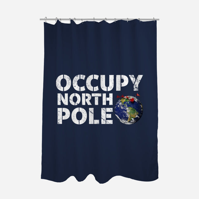 Occupy North Pole-None-Polyester-Shower Curtain-Boggs Nicolas