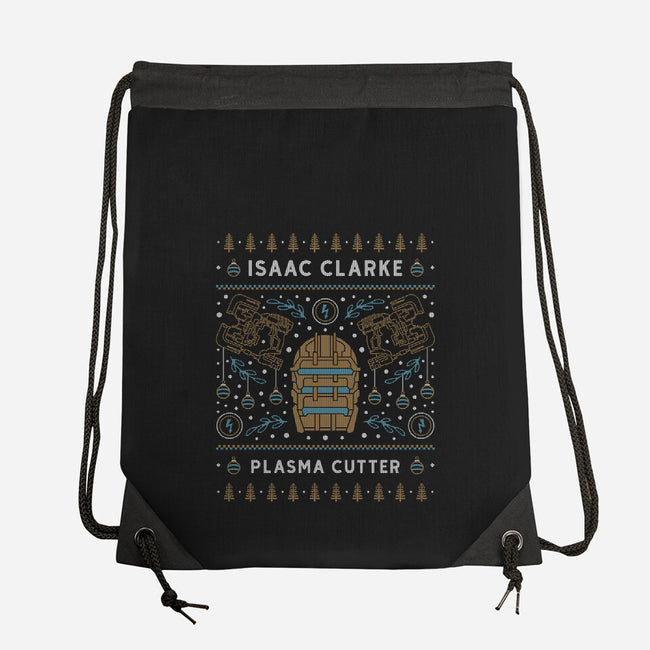 Isaac Clarke Ugly Sweater-None-Drawstring-Bag-LAGELANTEE