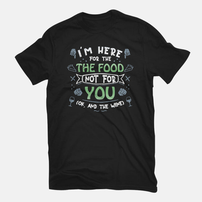 Here For The Food-Mens-Heavyweight-Tee-NMdesign