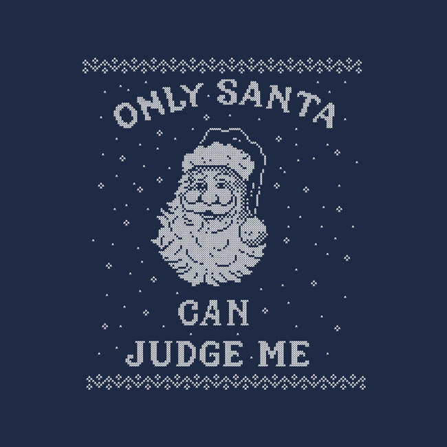 Only Santa Can Judge Me-Mens-Heavyweight-Tee-kg07