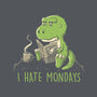 I Hate Mondays-Womens-V-Neck-Tee-koalastudio