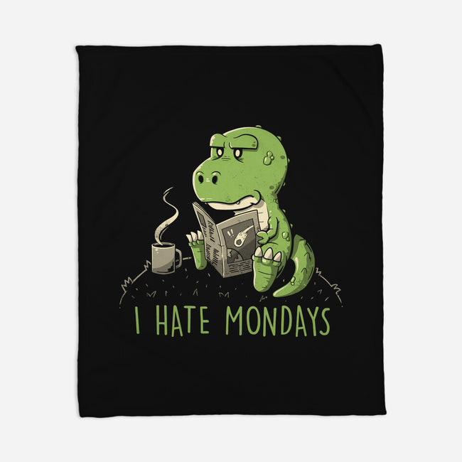 I Hate Mondays-None-Fleece-Blanket-koalastudio