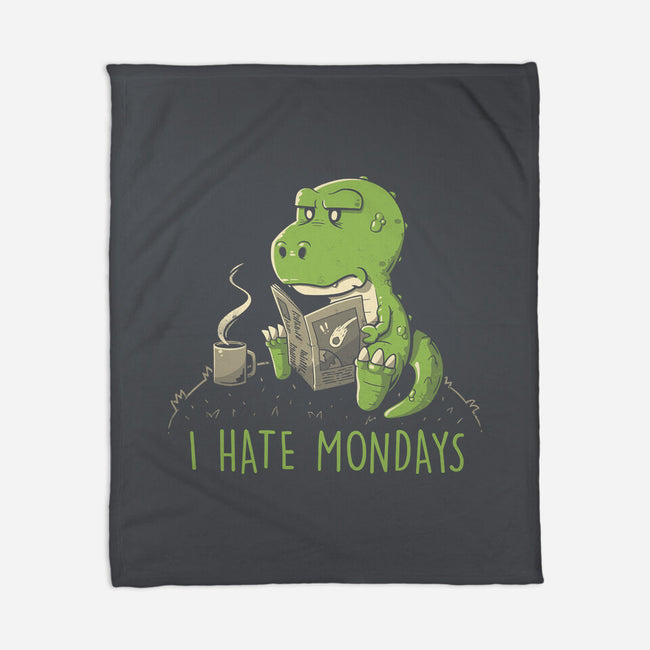 I Hate Mondays-None-Fleece-Blanket-koalastudio