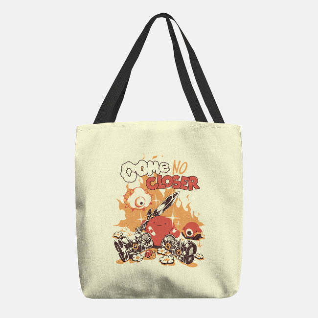 Come No Closer-None-Basic Tote-Bag-ilustrata