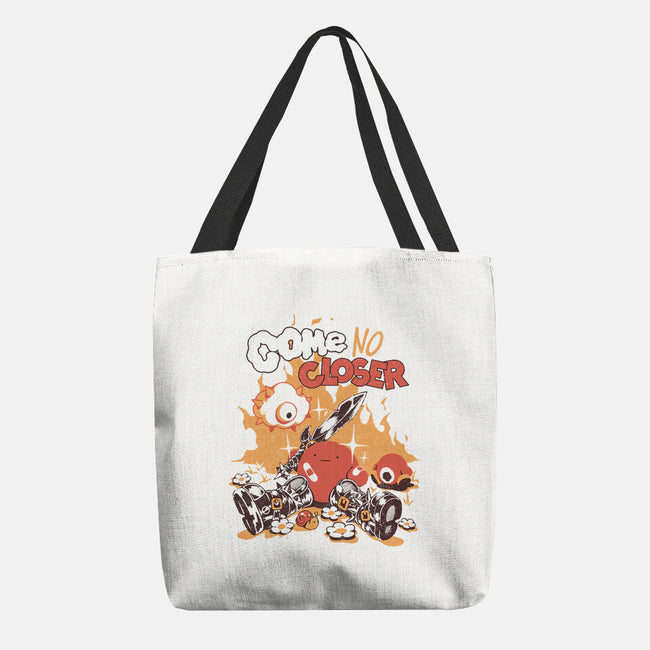 Come No Closer-None-Basic Tote-Bag-ilustrata